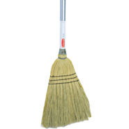 Rubbermaid Commercial Lobby 38 Handle Corn-Fill Broom, Brown